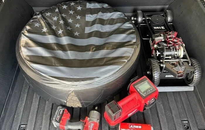 Made my own spare tire kit