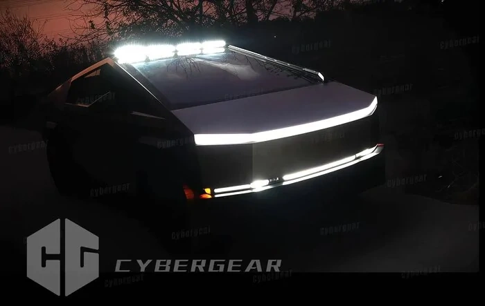 [CyberGear] Cybertruck Light Bars Redefined: Two New Designs Released