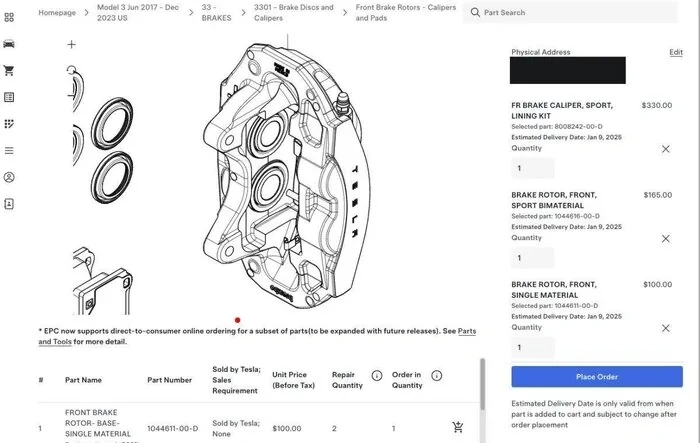 Tesla Now Sells Car Parts Directly Online - Supports Consumer Right to Repair