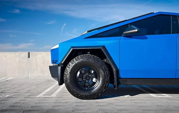 Police Wheels on My Cybertruck looks SICK (UP.FIT Wheels Cybertruck)