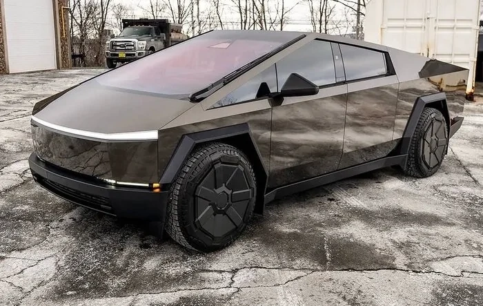 Pure PPF Platinum Cybertruck wrapped by Eastern Legends