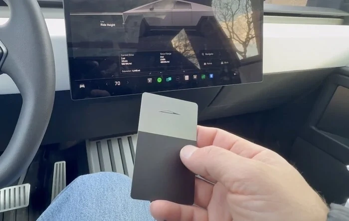 Cybertruck Metal Key Card - analysis and pairing to CT and Model Y