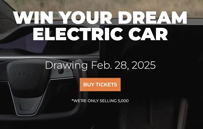 New forum vendor - nonprofit fundraiser raffle to win your choice of EV, up to $120K, plus taxes paid!