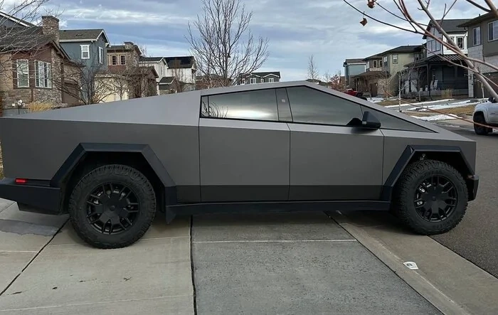 Matte Lead Ink Gray PPF Wrap by TWRAPS