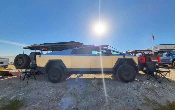 King of the Hammers 2025 trip with my Cybertruck.  Wow!!