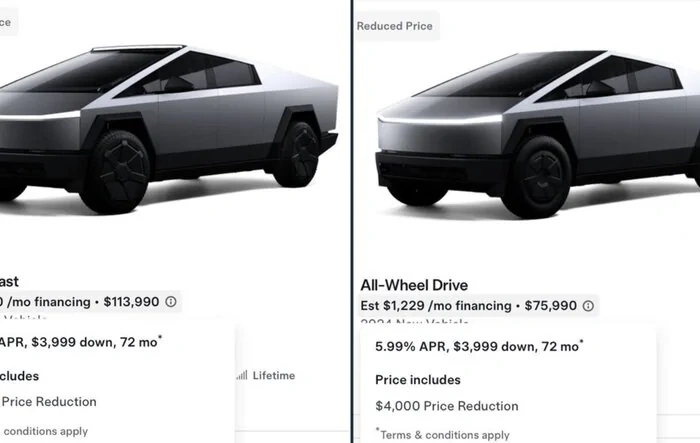 New Discounts on 2024 Cybertrucks