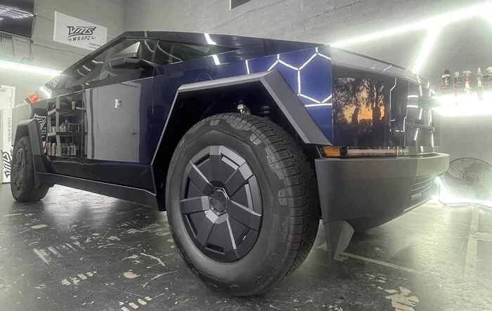 Got my new wrap done in Midnight Navy Blue - from VMS Wrapz in Sunrise, FL