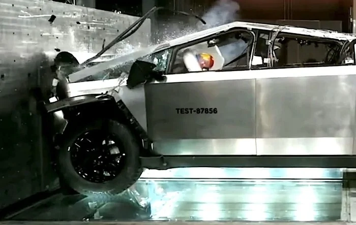 Cybertruck's crumple zone & safety engineering explained by lead engineer Wes Morrill