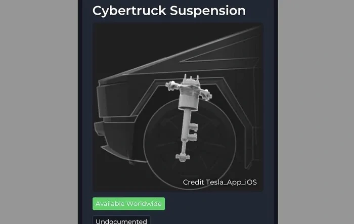 ✅ Ability to control CT suspension height from Tesla app coming in 2025.8 Update!