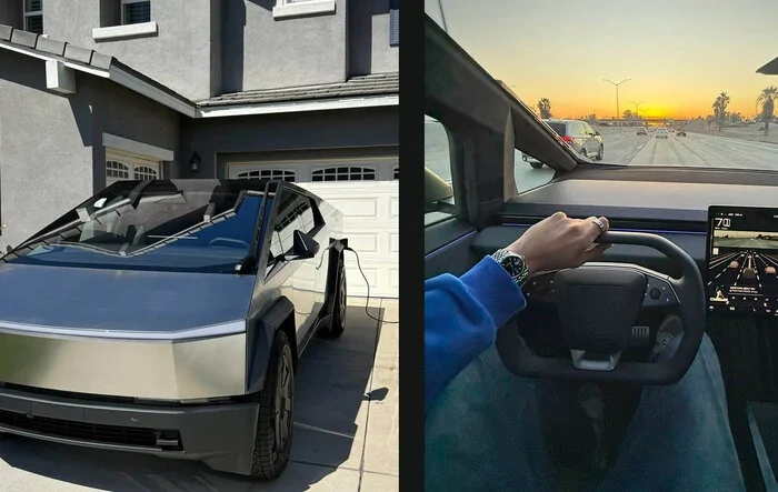 Officially a Cybertruck owner at age 21