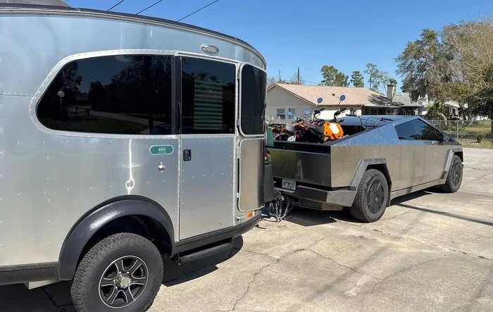 Getting 175 mile range estimate while towing trailer & bikes in bed + towing tips