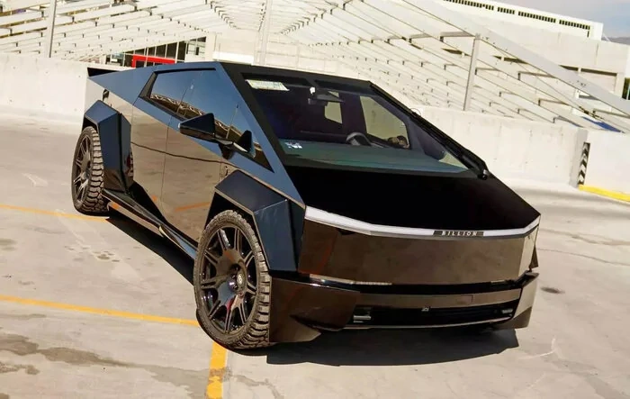 Widebody Cybertruck on 26" Wheels