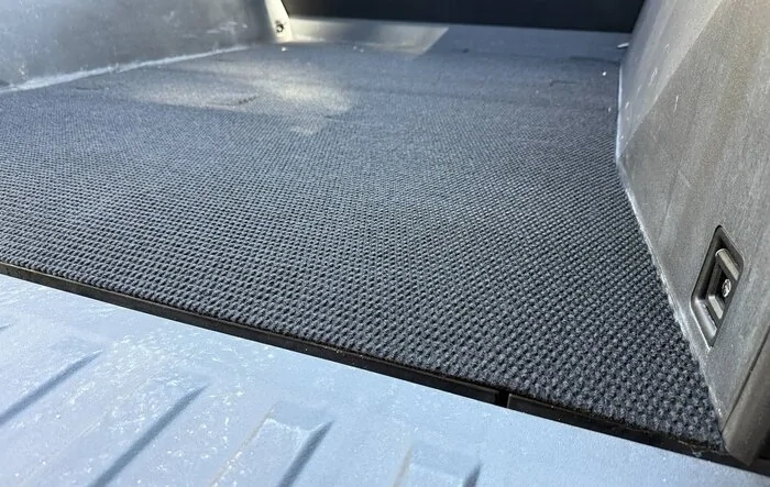OEM Cybertruck Bed Textile Mat Delivered - Initial Review & Photos