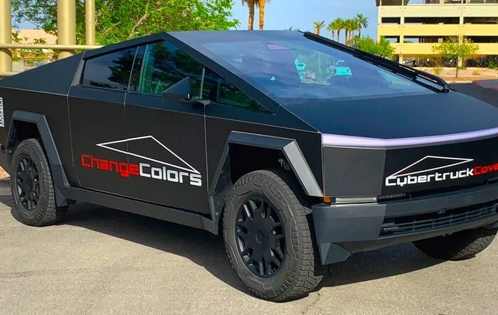 Magnetic Color Covers Kit (Pre-Production Photos) - CybertruckCovers
