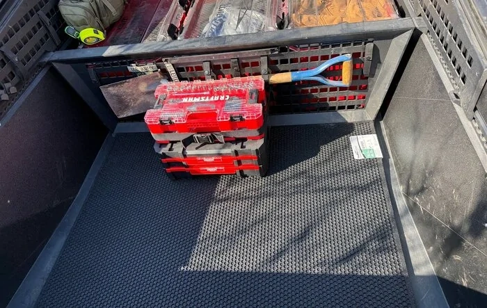 $17 48x36” bed mat from Home Depot