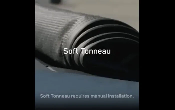Soft tonneau cover - install video