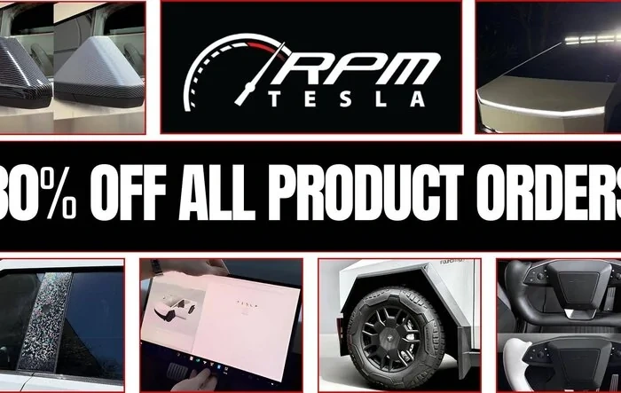 ⚡ Cybertruck Accessories 30% OFF! RPM TESLA SALE! 🐰