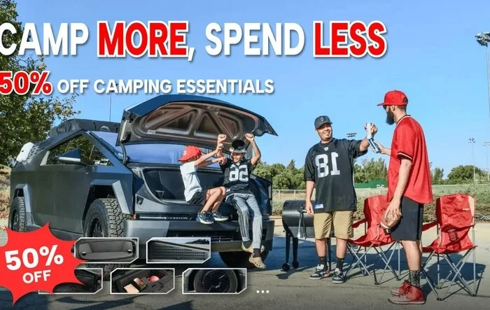 [Limited Time Offer] 50% OFF Camping Essentials by Cybergear – Get Ready for Adventure!