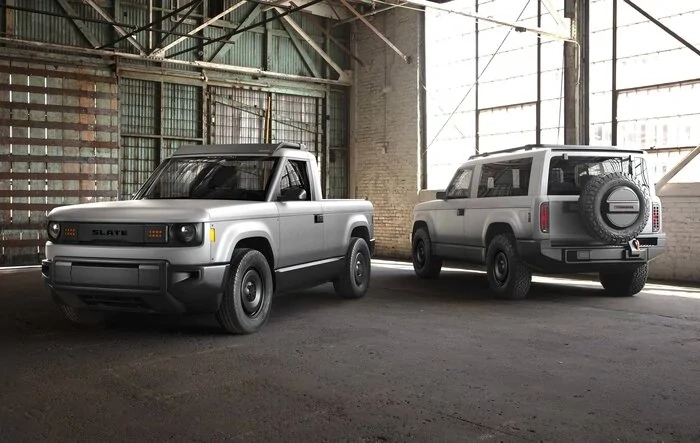SLATE Truck Debuts as Modular Pickup & SUV