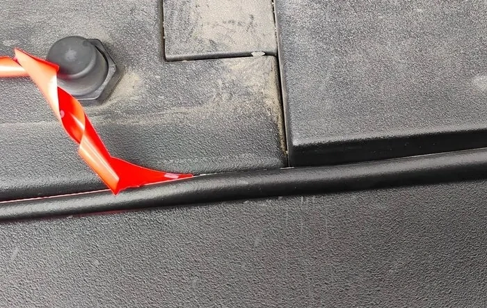 Preventing dust storm in my truck bed. My DIY solution. What's Yours?