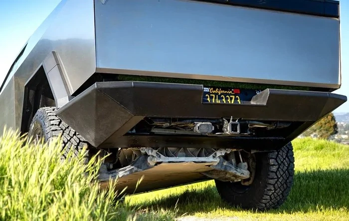 💥 CYBERTRUCKco Heavy-Duty Aluminum Rear Bumper launched! 💥