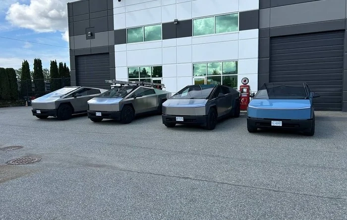 We sponsored a CyberTruck Meetup in British Columbia @ OpenVolt HQ