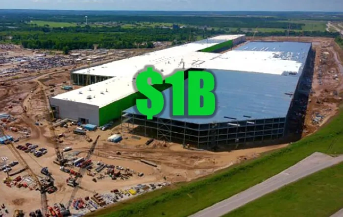 Gigafactory Texas costs $1 billion according to approval filings by Tesla