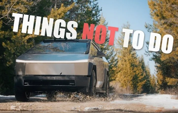 My very FIRST offroading (in general and in a Cybertruck)