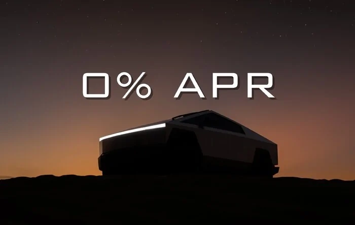 0% APR financing with purchase of FSD - new Cybertruck offer