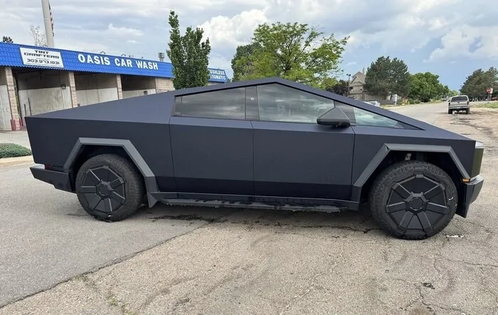 TWRAPS Matte Black Phantom Blue PPF wrap