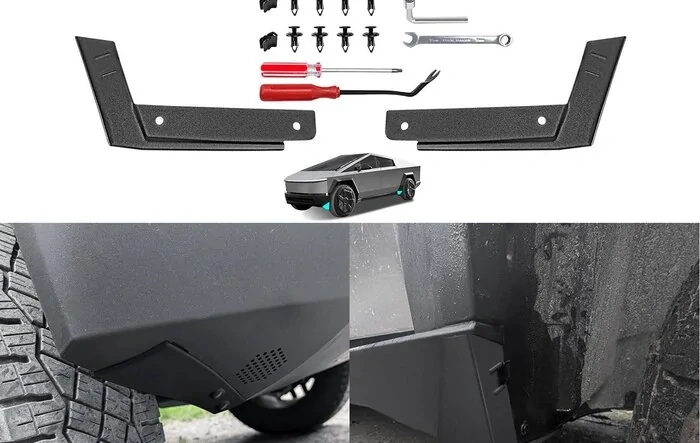 🚀BestEvMod- New Release for Cybertruck Owners! Wheel Fairing Delete Covers