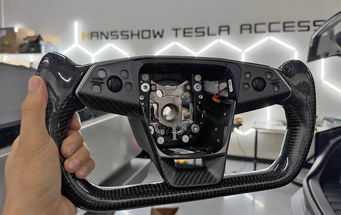 Cybertruck YOKE is Here! Click Below🫡