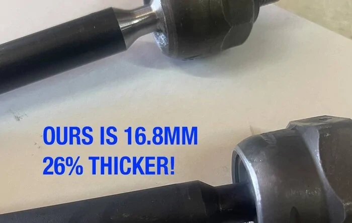 💪💪CYBERTRUCKco Heavy-Duty front Inner Tie rod upgrade available now 💪💪 - MUST HAVE to avoid getting stuck on a trail!!!