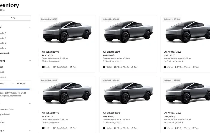 Free 20" Cyber Wheels + AT Tires Upgrade on inventory leases