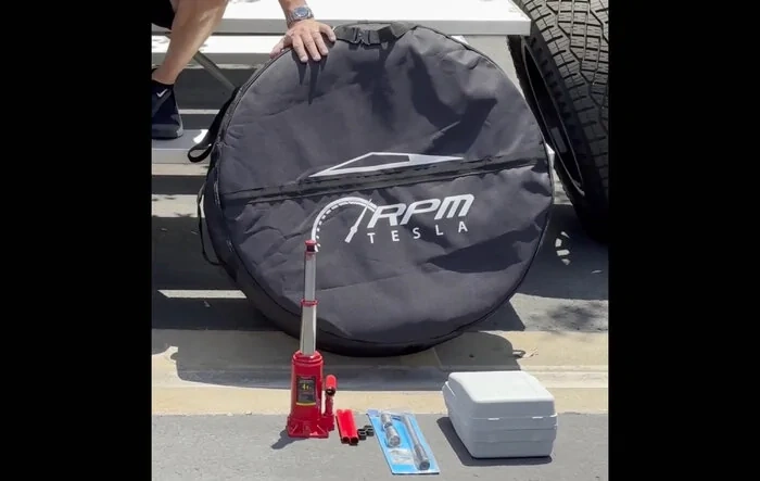 🚨 New Product Alert - Cybertruck Spare Tire Swap Kit 🚨 [RPM Tesla]