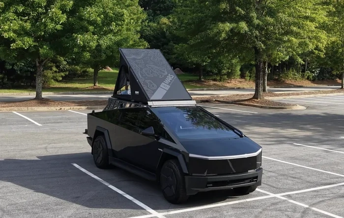 Limited Time: 20% Off Mars Aeroblade Rooftop Tent & Roof Rack for Cybertruck | Mars Adventure Gear