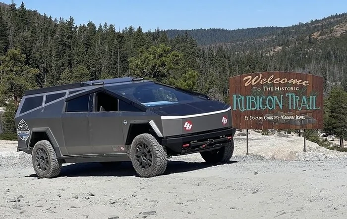 CYBERTRUCKco takes on the Rubicon!