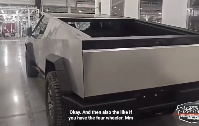 Cybertruck Photos Leaked! ? [Added: Video Showing Whole Truck -- Rear & Bed]
