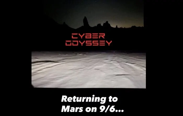 Cyber Odyssey returns to Mars in Sept