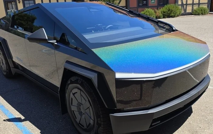 Wrapped my CT with Prism Black Wrap from Cybertruckwraps.com