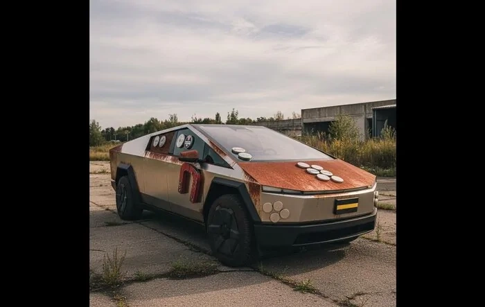 One year check: do magnets rust the Cybertruck?