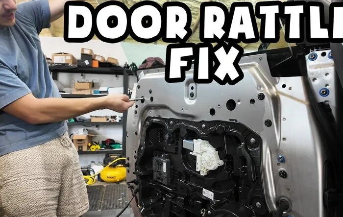 Video: how to fix Door Rattle / Wobble at high speed and when closing