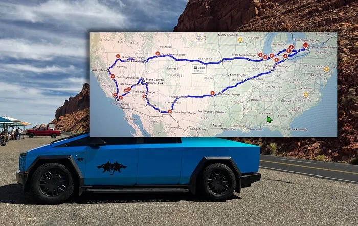 Trip from Toronto across USA to Tesla Diner and back