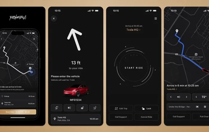 Tesla Robotaxi App is now available for all iOS users!