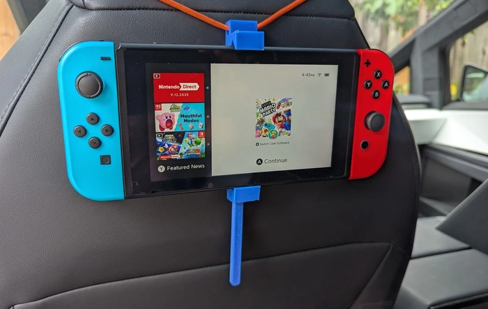 3D Print Phone/Tablet Holder For Rear Passengers