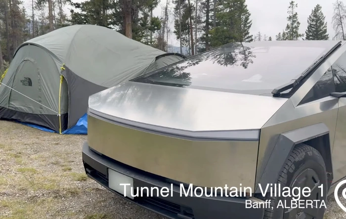 9,000 km Family Road Trip from Toronto to Banff and back in the Cybertruck | FSD, Camping & Mountain Adventures