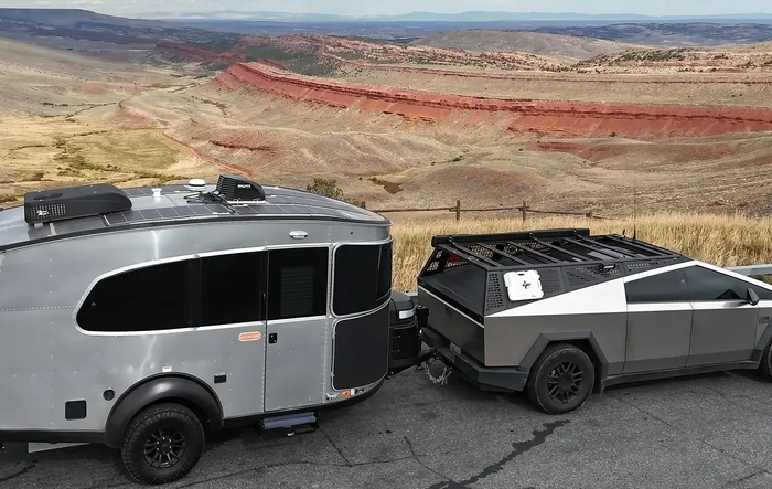 Epic Cybertruck Towing Adventure: Vancouver WA to Lander WY with Airstream Basecamp 20XE over Continental Divide