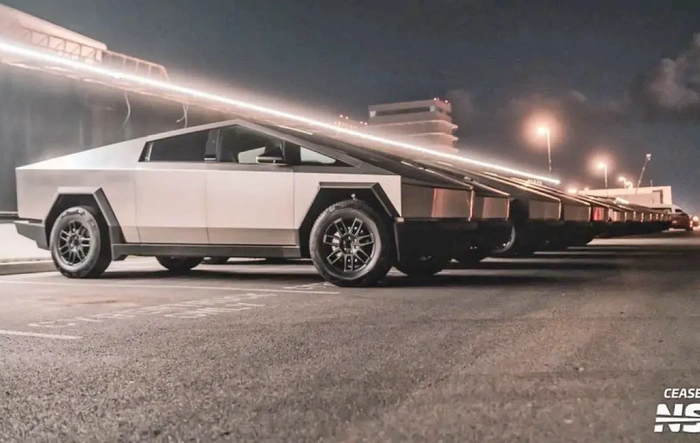 Starbase aka CyberTruck City now... Fleet of Cybetrucks to replace all gas work trucks