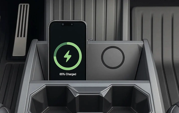Dual Wireless Charger (MagSafe compatible) for Cybertruck - TWRAPS