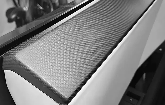 Carbon Fiber Door Panel Covers for the Cybertruck (Discount code: Halloween) - by Tesery